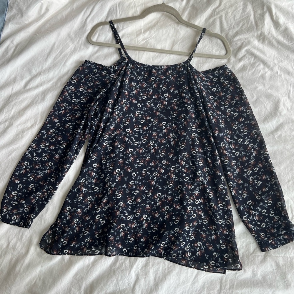 Bailey 44 Black Long Sleeve Blouse